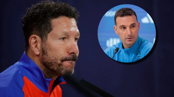 Simeone le apuntó a un jugador de la Selección Argentina: 