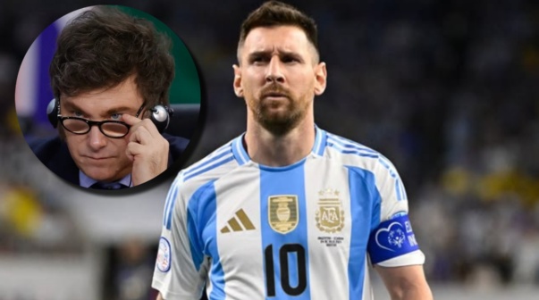 Javier Milei, sin filtros sobre Lionel Messi: 
