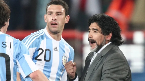 Maxi Rodríguez no se calló nada sobre Maradona en la Selección: 
