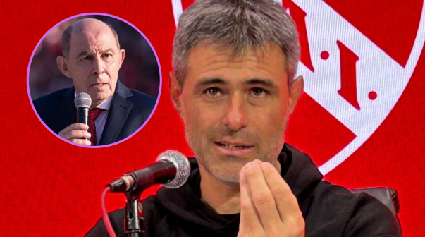 Bochini y un fuerte pedido a Vaccari por el presente de Independiente: 