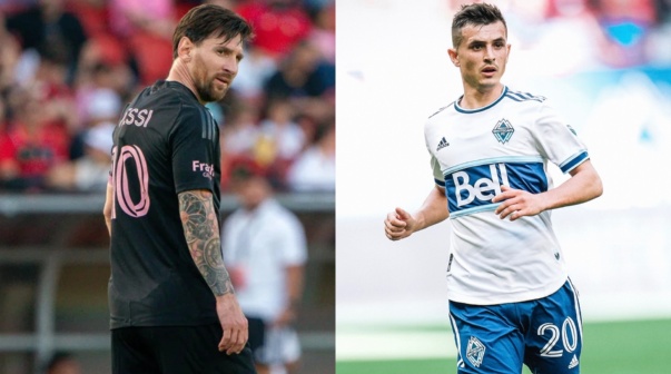 El picante cruce de Messi con Andrés Cubas en Inter Miami vs. Vancouver