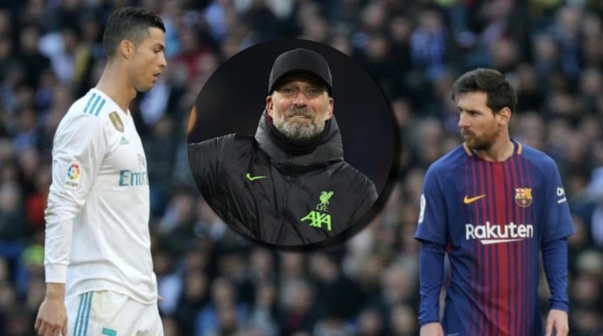 Jürgen Klopp dijo quién es el mejor entre Messi y Cristiano: 