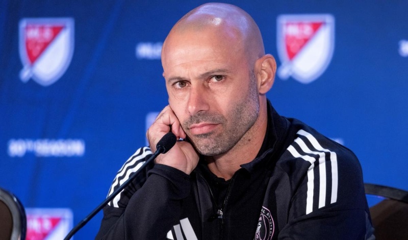 Javier Mascherano le respondió a Tadeo Allende en Inter Miami&nbsp;