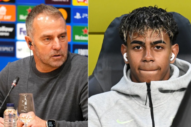 Hansi Flick explotó contra la Selección de España por la lesión de Lamine&nbsp;Yamal&nbsp;