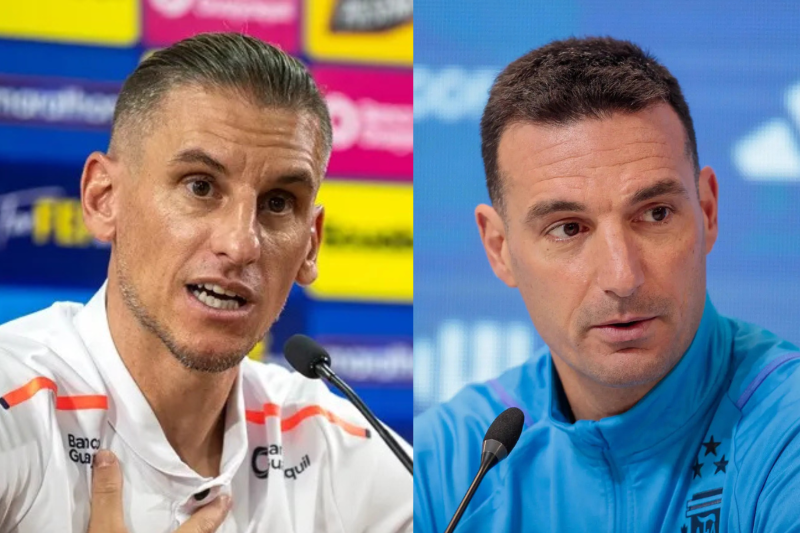 Beccacece picanteó a Scaloni y Argentina antes del duelo en Ecuador&nbsp;