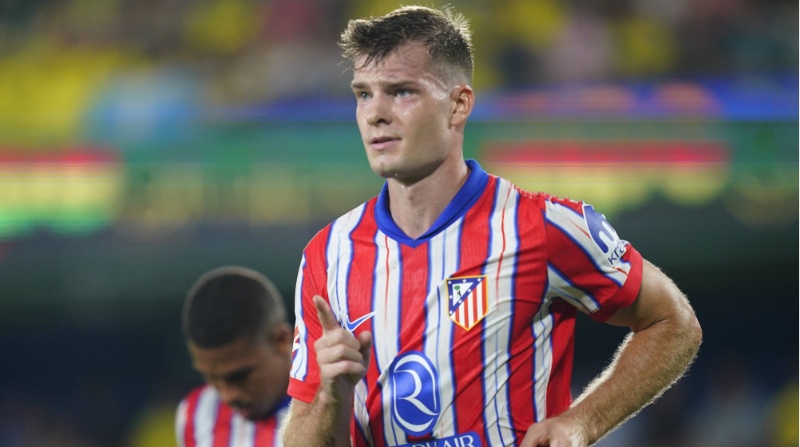 &nbsp;El palito de Sorloth a Julián Álvarez en Atlético Madrid.