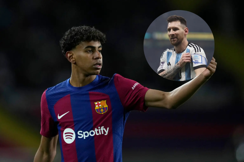 &nbsp;Lamine Yamal sentenció a Messi y Maradona en el Barcelona