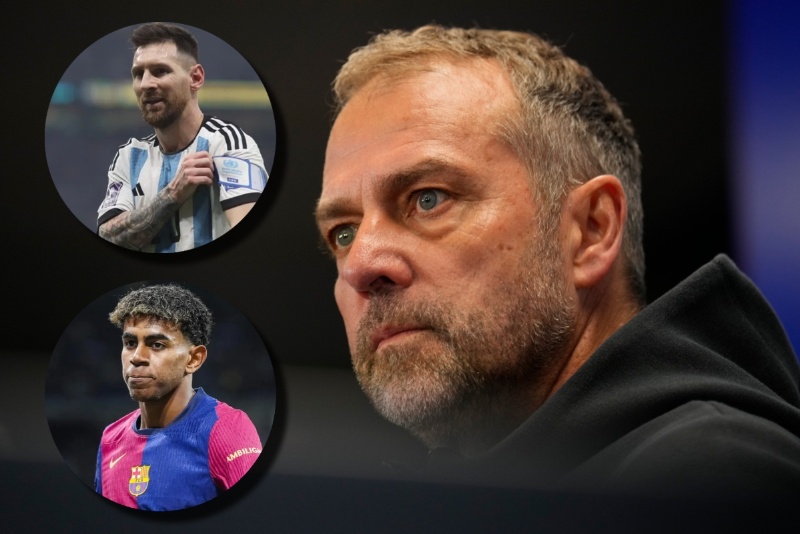 Hansi Flick advirtió lo que Lamine Yamal debe hacer para superar a Lionel Messi&nbsp;