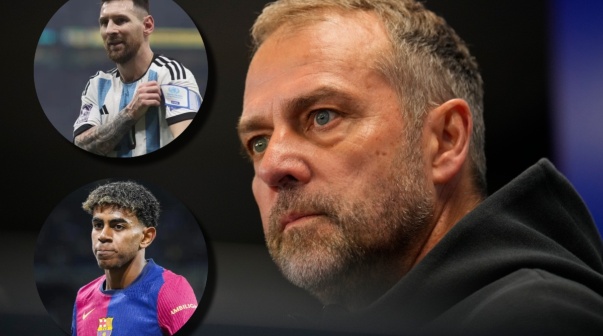 Hansi Flick advirtió lo que Lamine Yamal debe hacer para superar a Lionel Messi: 