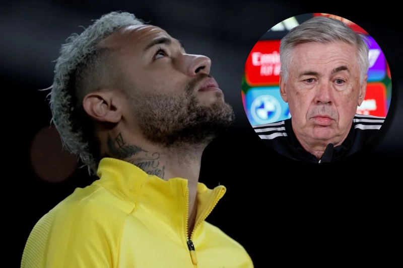 &nbsp;Ancelotti, tajante con Neymar en Brasil de cara al Mundial 2026