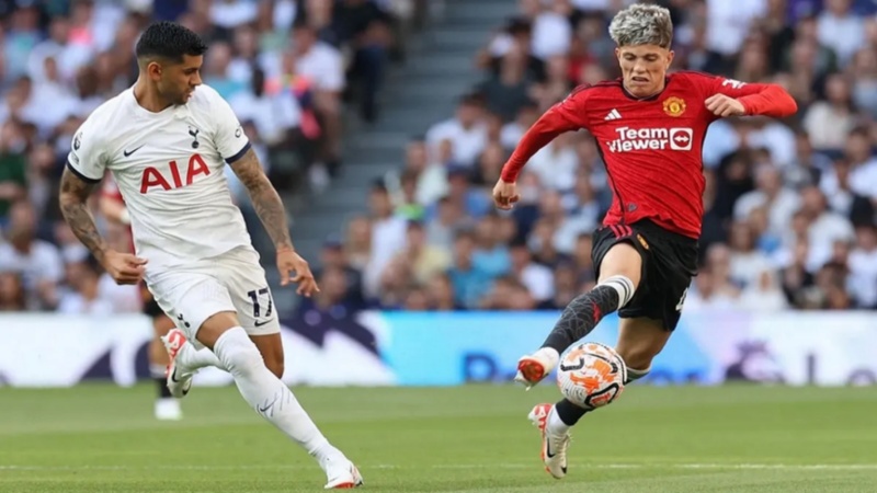 La sentencia de Garnacho al 'Cuti' Romero tras la final de la Europa League&nbsp;