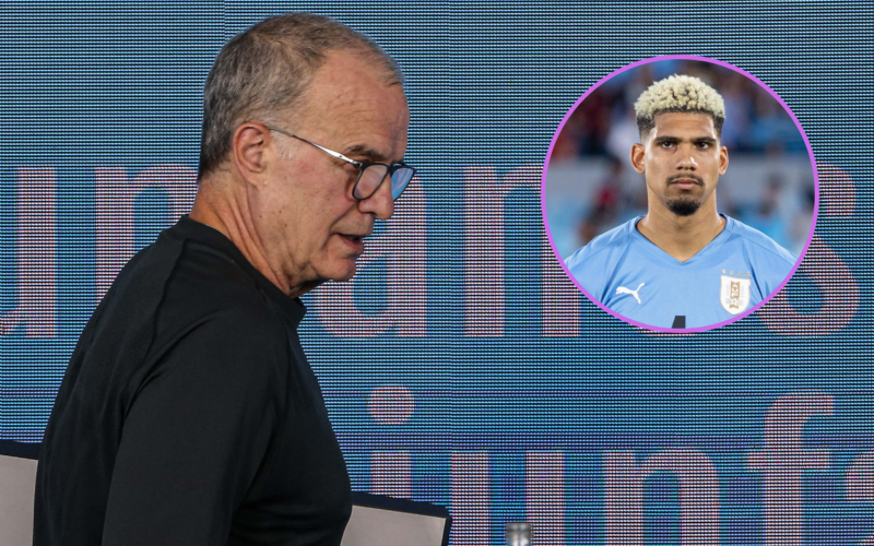 Ronald Araújo advirtió a Marcelo Bielsa en la Selección de Uruguay&nbsp;