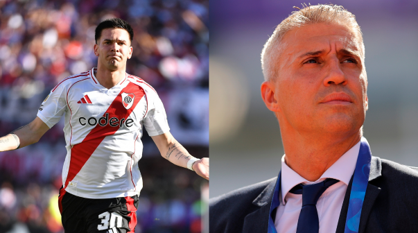 Crespo no se calló nada sobre Mastantuono en River: 