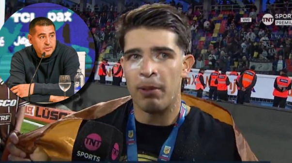 Vicente Taborda le apuntó a Boca tras ser campeón con Platense: 