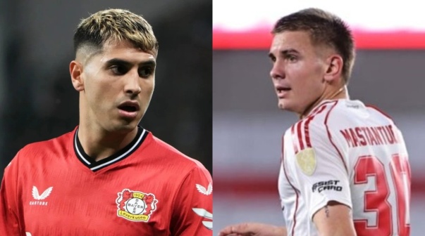 Exequiel Palacios sentenció a Mastantuono por irse de River: 