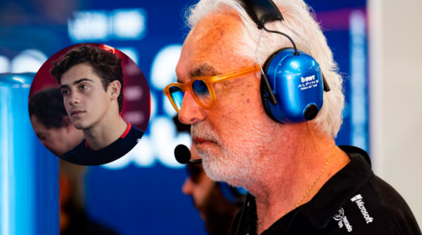 La llamativa frase de Briatore sobre Colapinto en Alpine: 