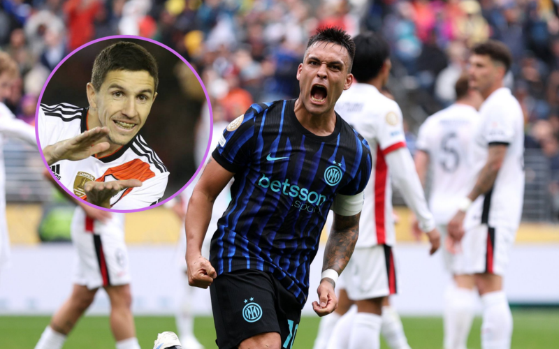 Tras el empate de River, Nacho Fernández advirtió a Lautaro Martínez&nbsp;