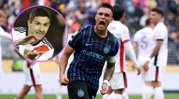 Tras el empate de River, Nacho Fernández advirtió a Lautaro Martínez: 