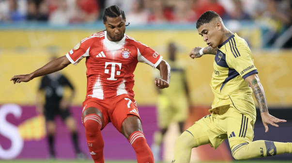 Serge Gnabry y Ayrton Costa, Boca Vs. Bayern Munich Mundial de Clubes 2025