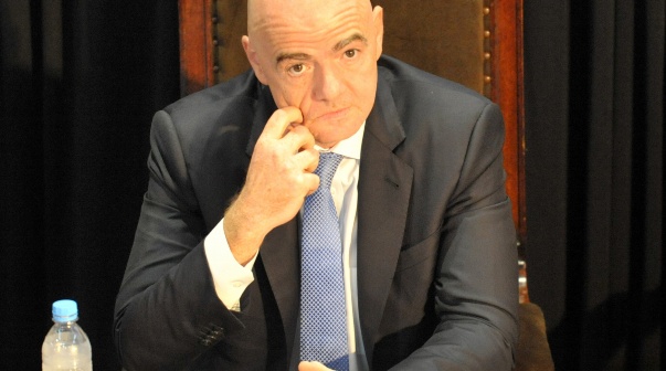 GIANNI INFANTINO EN AFA
FOTOS: CARLOS  SARRAF / FOTOBAIRES