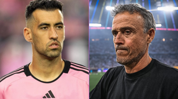 Tras el PSG - Inter Miami, Sergio Busquets le contestó a Luis Enrique: 