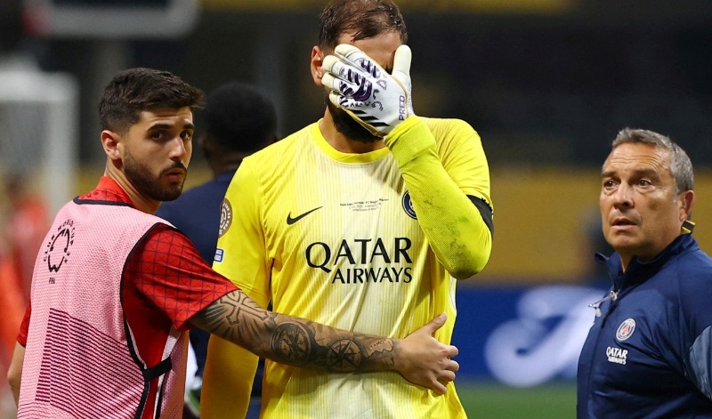 &nbsp;Donnarumma le apuntó a Luis Enrique tras ser colgado en PSG