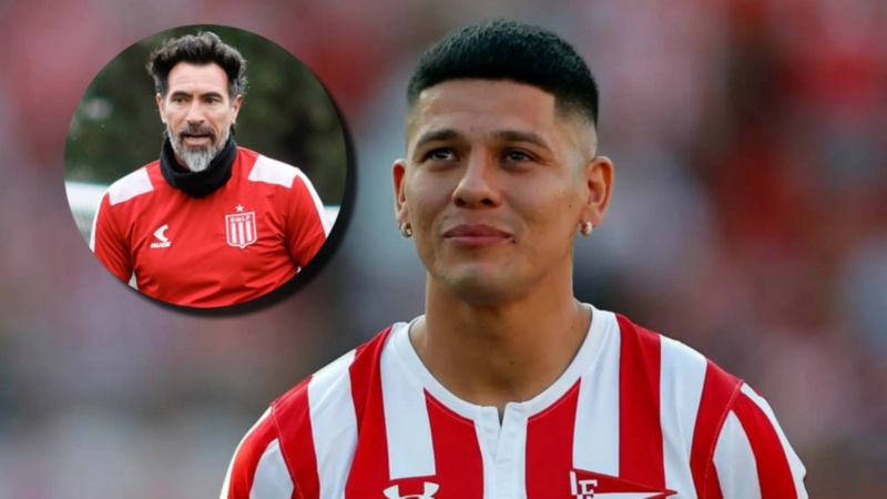 &nbsp;Eduardo Domínguez contestó si Marcos Rojo volverá a Estudiantes