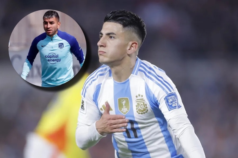 Almada reveló la influencia de Ángel Correa para su llegada a Atlético Madrid&nbsp;