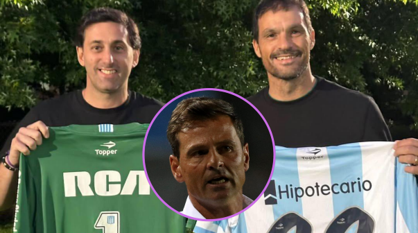 Tras irse de Talleres, la fuerte frase de Cocca sobre Milito y Saja en Racing: 