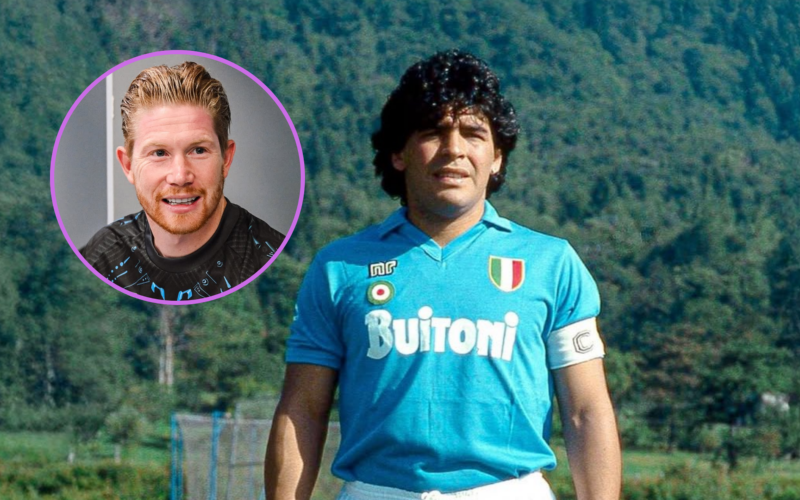 &nbsp;Recién presentado en Napoli, Kevin De Bruyne sentenció a Diego Maradona