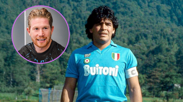 Recién presentado en Napoli, Kevin De Bruyne sentenció a Diego Maradona: 