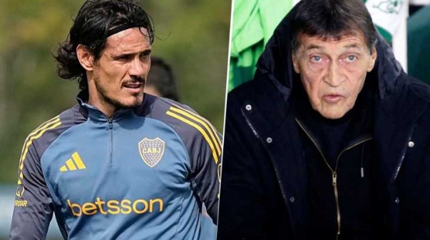 Julio Falcioni, sin filtro sobre el momento de Cavani en Boca: 