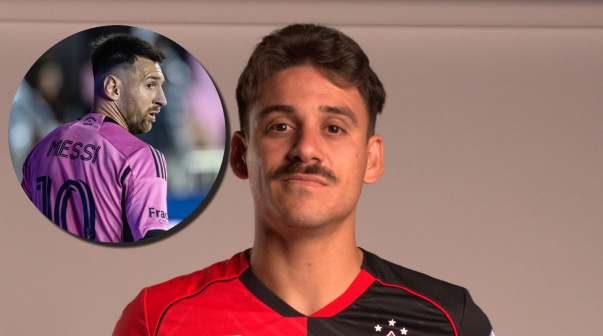 El posteo del Zorro Cóccaro después de su pelea con Lionel Messi: 