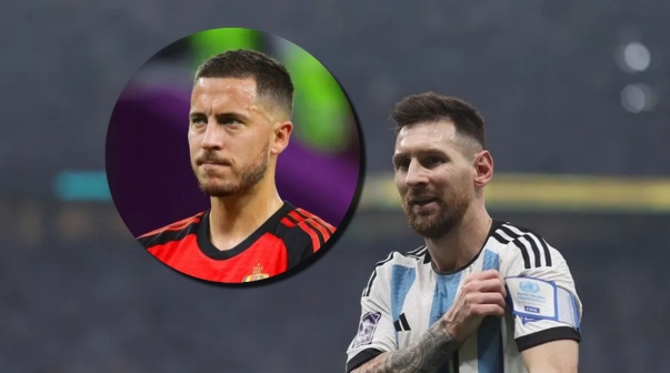 Eden Hazard se plantó sobre Lionel Messi en la Selección Argentina: 