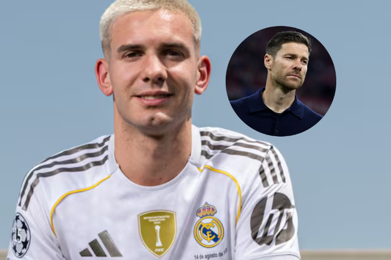 &nbsp;Mastantuono le apuntó a Xabi Alonso tras llegar al Real Madrid