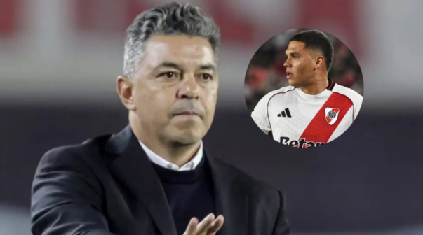 El enojo de Gallardo con Juanfer Quintero por el empate de Lanús a River: 