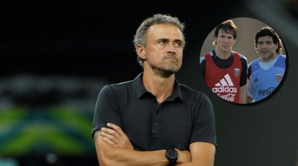 Messi o Maradona: Luis Enrique eligió al mejor jugador de la historia