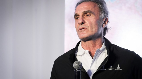 Ruggeri, firme con Francescoli sobre River en la Copa Libertadores: 