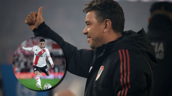 Gallardo reveló qué le pasó a Juanfer Quintero en River vs. Godoy Cruz: 