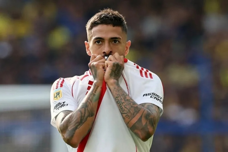 Lanzini recordó a River tras ganar la Supercopa Argentina con Vélez&nbsp;