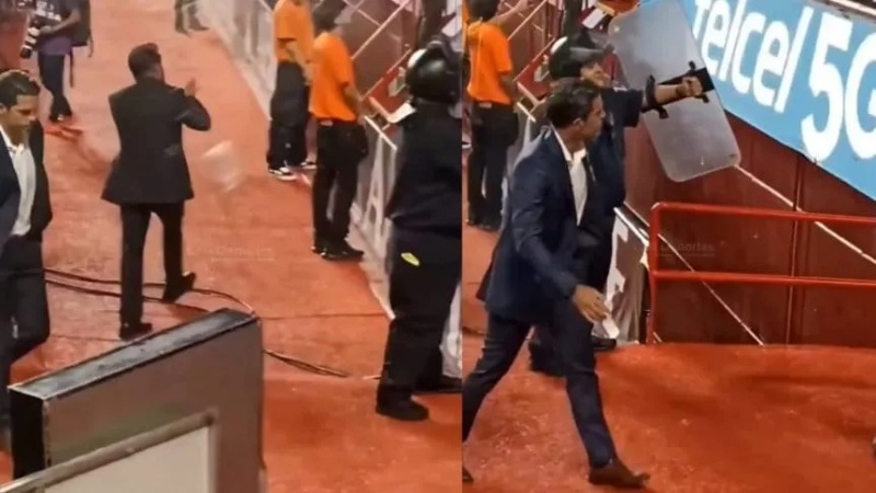 &nbsp;Mal momento para Gago en Necaxa: fue agredido por la hinchada