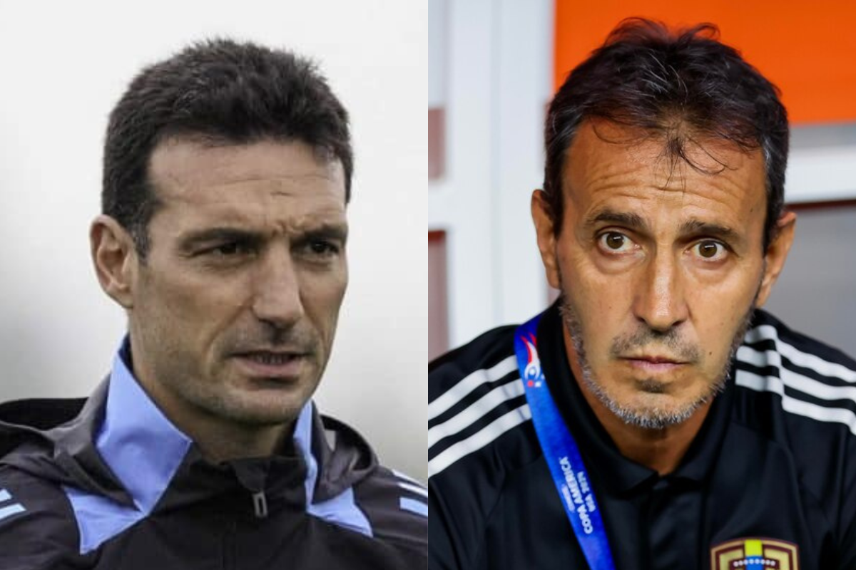 Scaloni le contestó a Batista en la previa de Argentina vs. Venezuela: 