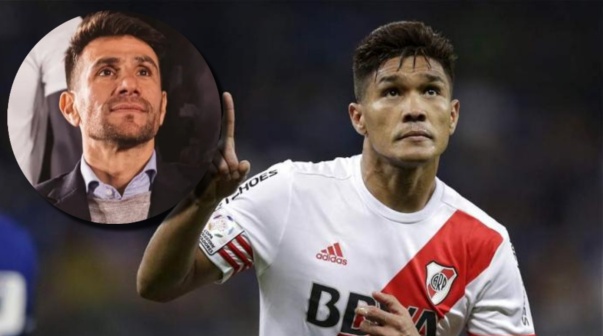 Teo Gutiérrez le apuntó a Leonardo Ponzio por su paso en River: 