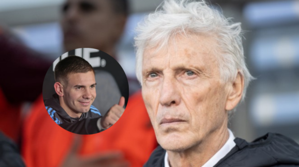 Pekerman le apuntó a Mastantuono en la Selección Argentina: 