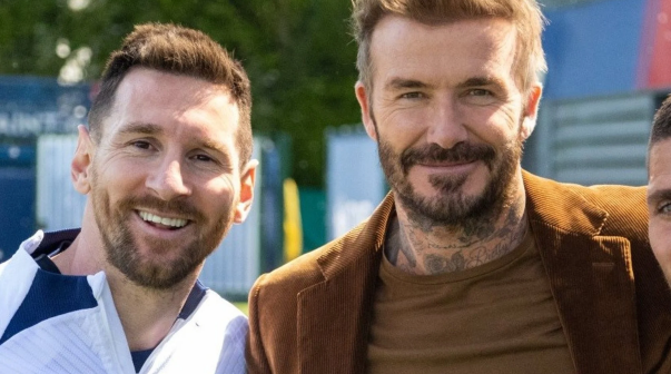 El posteo de David Beckham para Messi tras su renovación en Inter Miami