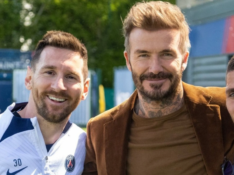 &nbsp;Beckham, sin filtros con Messi tras ganar la MLS con Inter Miami