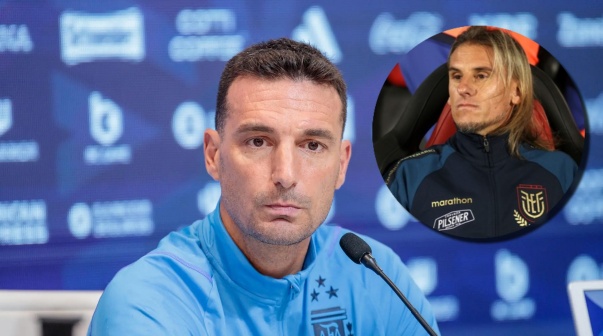 Scaloni le contestó a Beccacece en la previa de Argentina-Ecuador: 