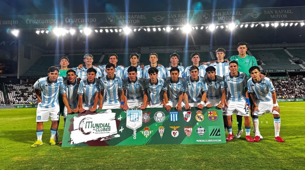 Racing perdió por la mínima la final del Mundial de Clubes juvenil contra Barcelona