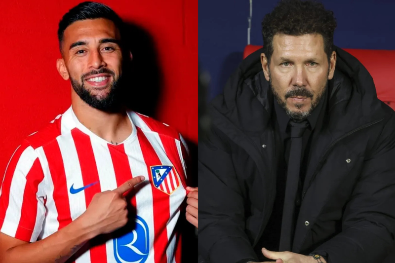 &nbsp;Nico González se plantó con Cholo Simeone tras el derbi vs Real Madrid