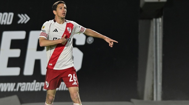 El mensaje de Nacho Fernández a Palmeiras tras el triunfo de River: 